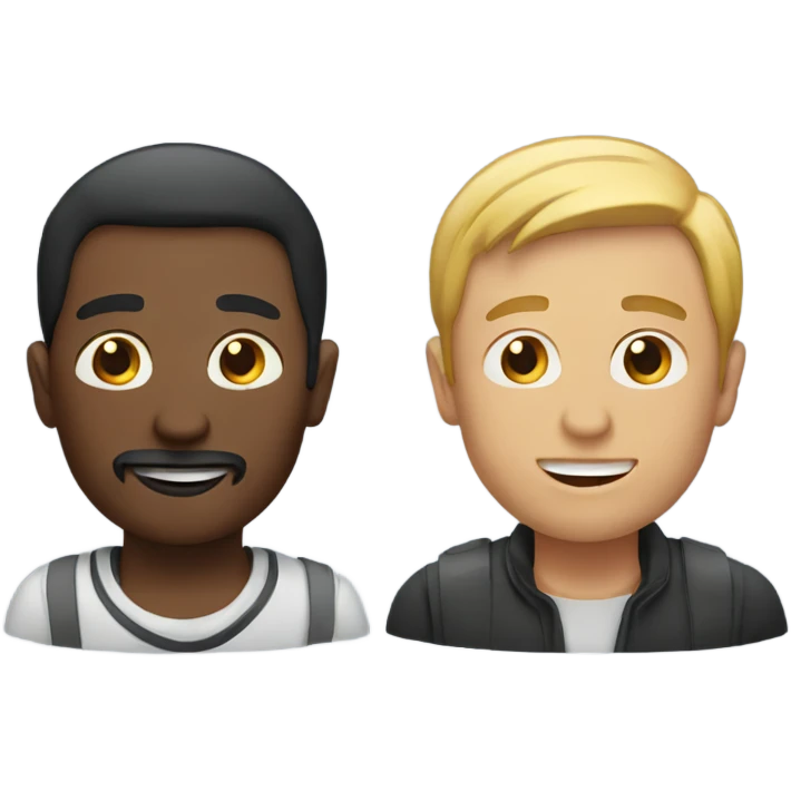 Two men living emoji