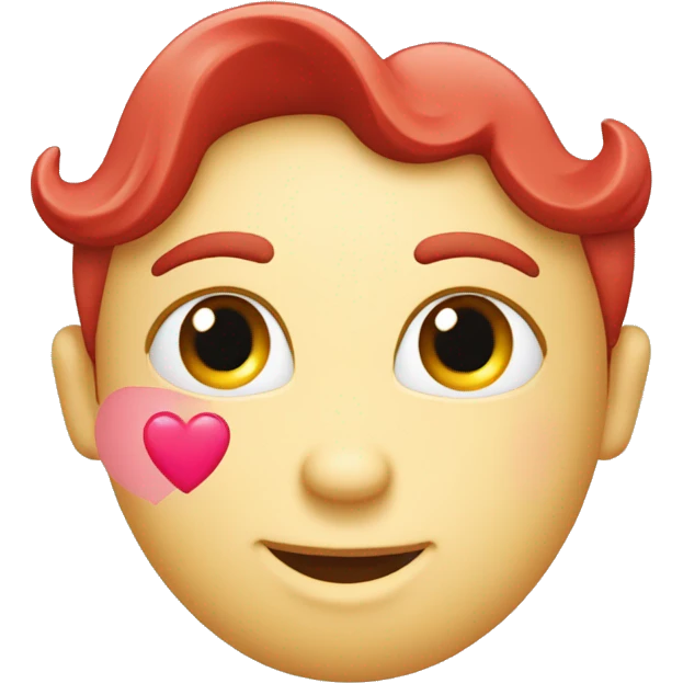 Coeur avec les lettres M+S a l’interieur emoji