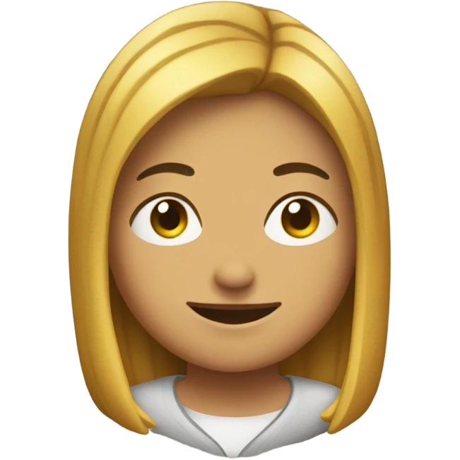 chica con paño  emoji