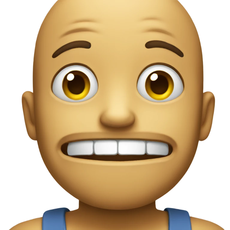 smiley say "Oi!" emoji