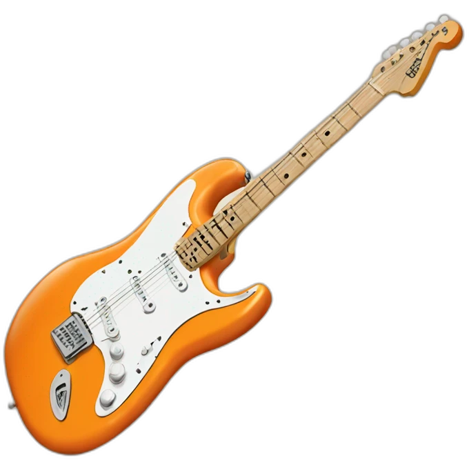 orange-stratocaster emoji