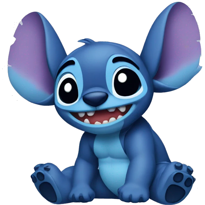 Stitch qui dort emoji