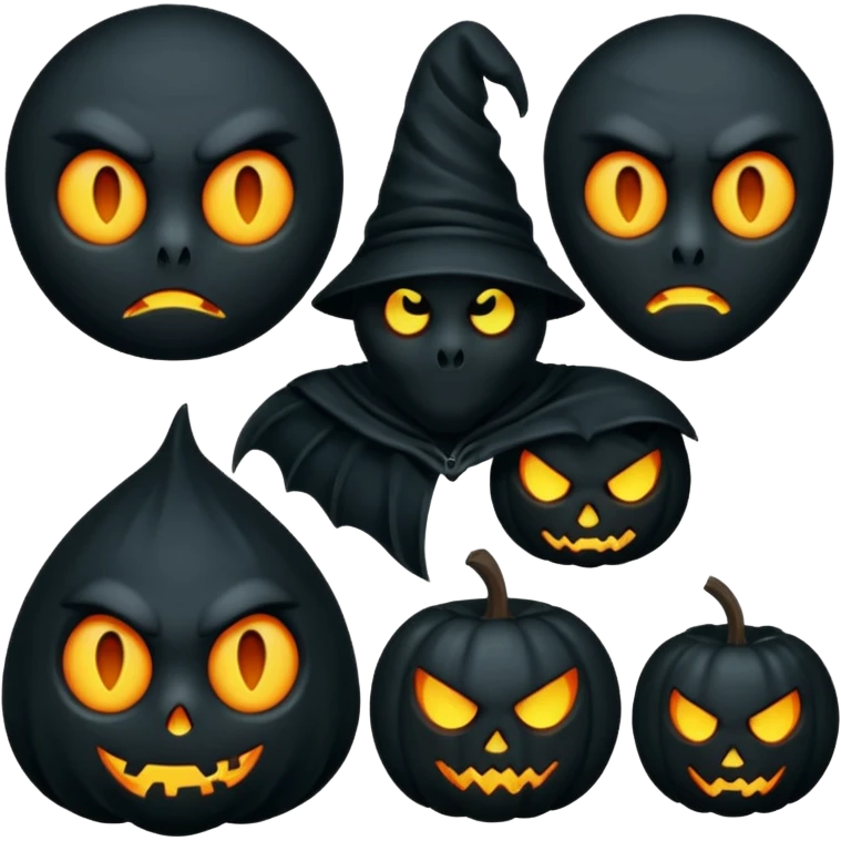 ☠️😈 mixed emoji