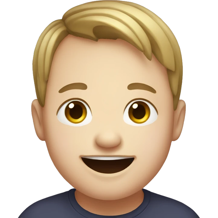 down syndrome smiling emoji