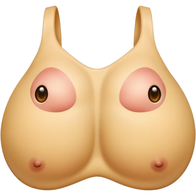 silicone breasts emoji