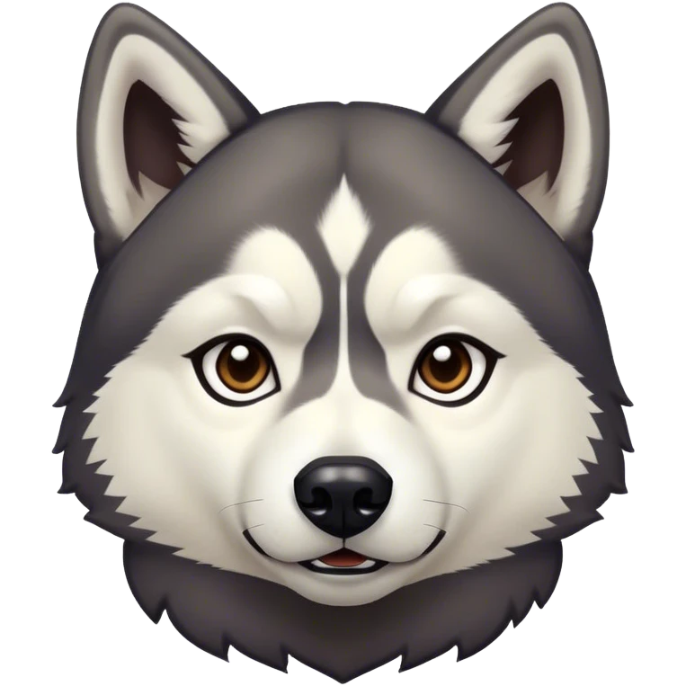 Husky gaslighting emoji