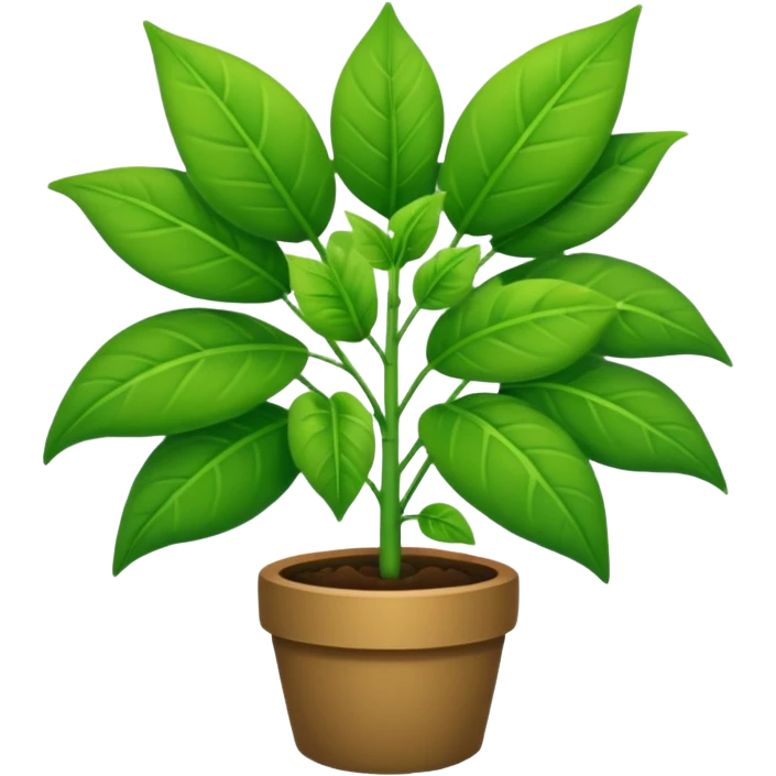 plant in the garden emoji