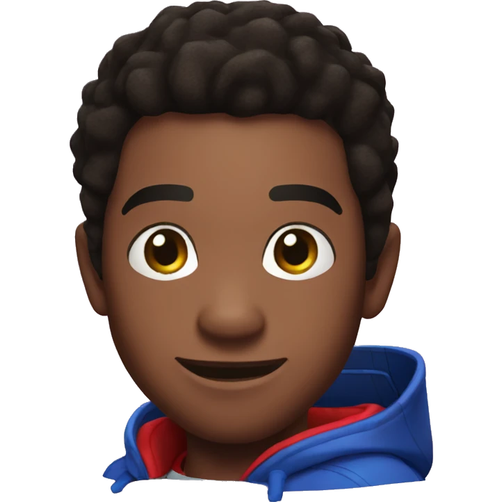 Miles morales Spiderman  emoji