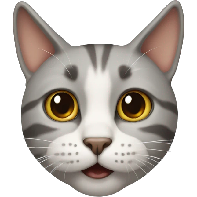 cat with big nose emoji