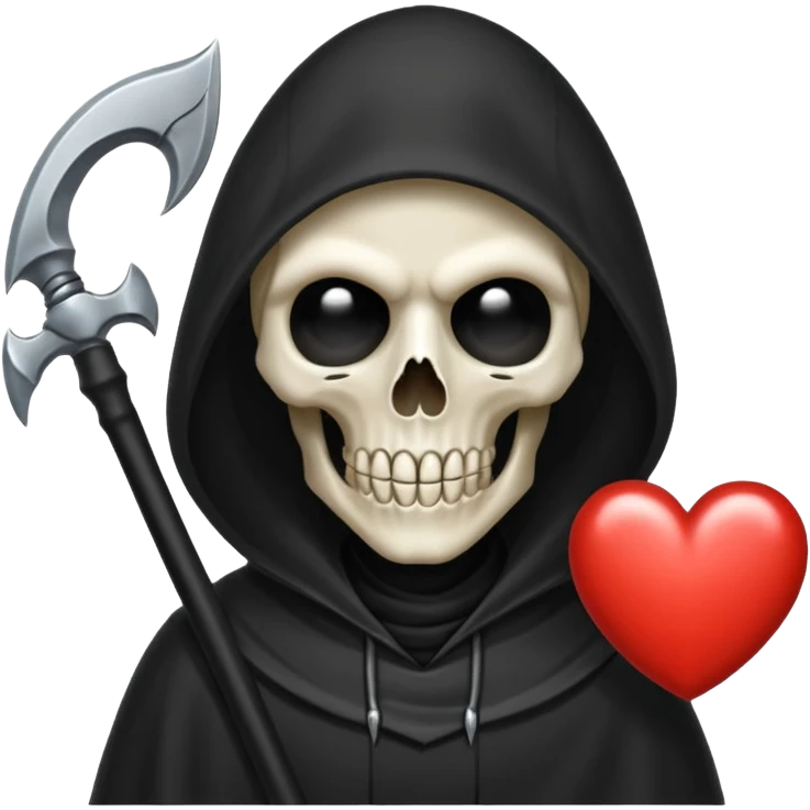 heart eyes reaper emoji