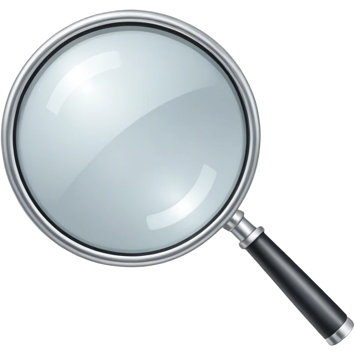 magnifier emoji