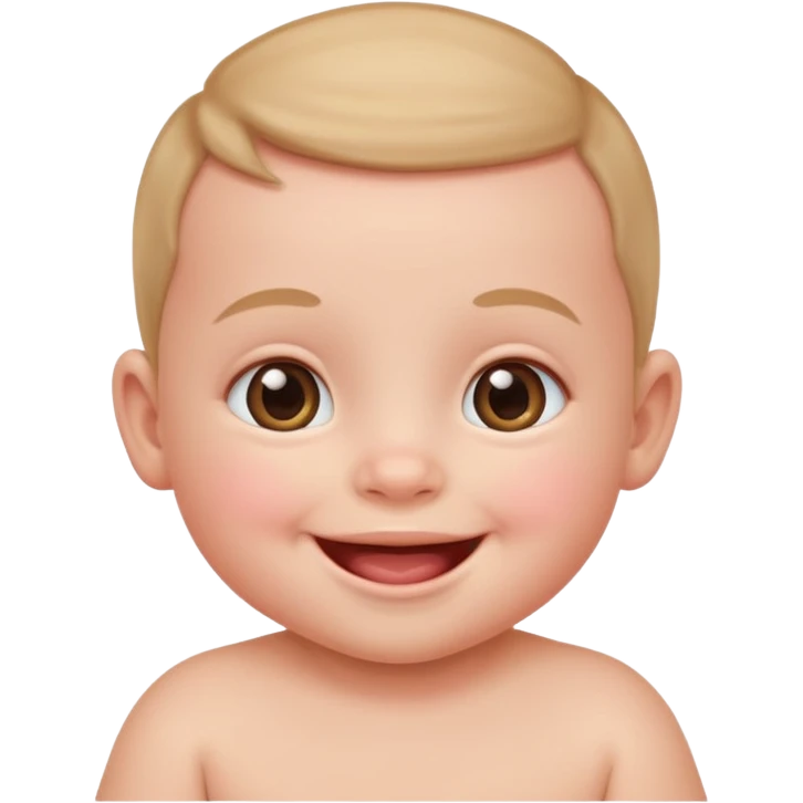 Малышка звезда улыбается как ребёнок  emoji