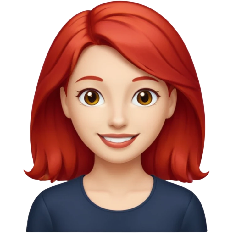 kırmızı toka takan kadın emoji