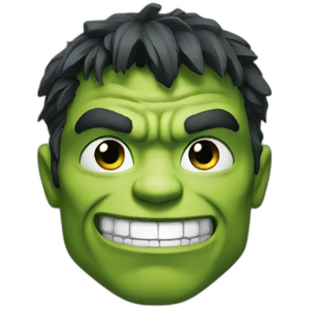 smile Hulk emoji