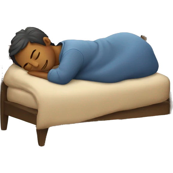 Cozy Sleeping back emoji