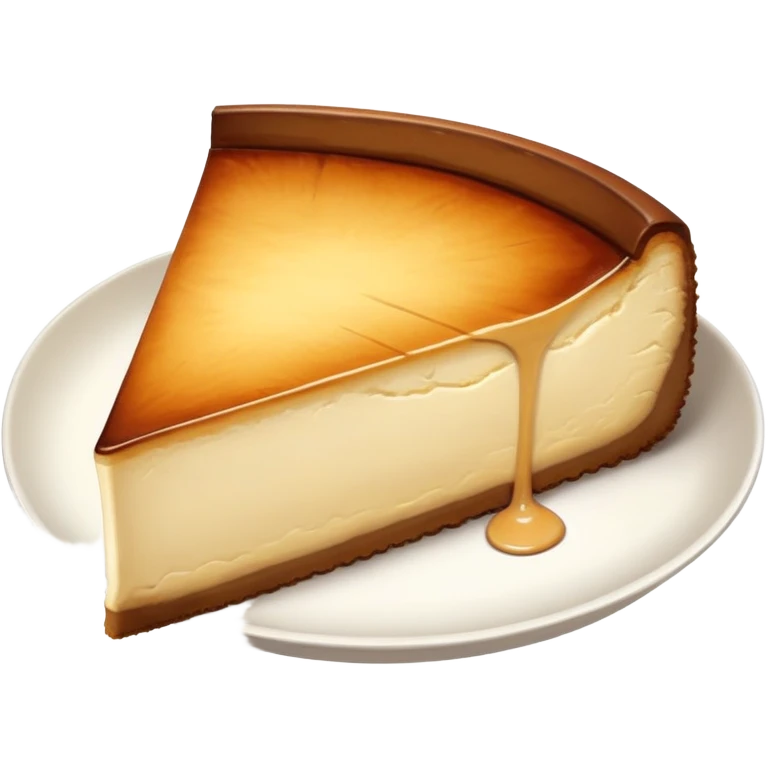 Basque cheescake emoji