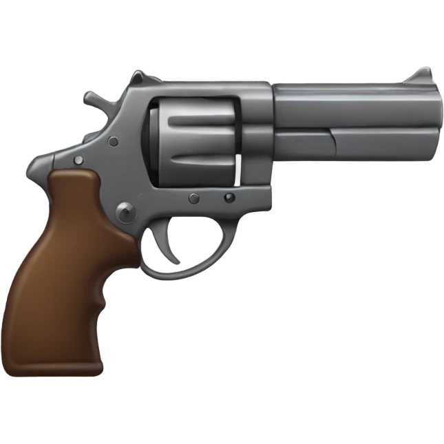 Fake gun emoji