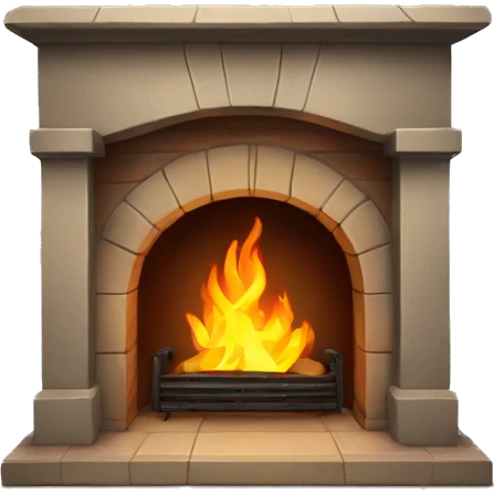 Fire place  emoji