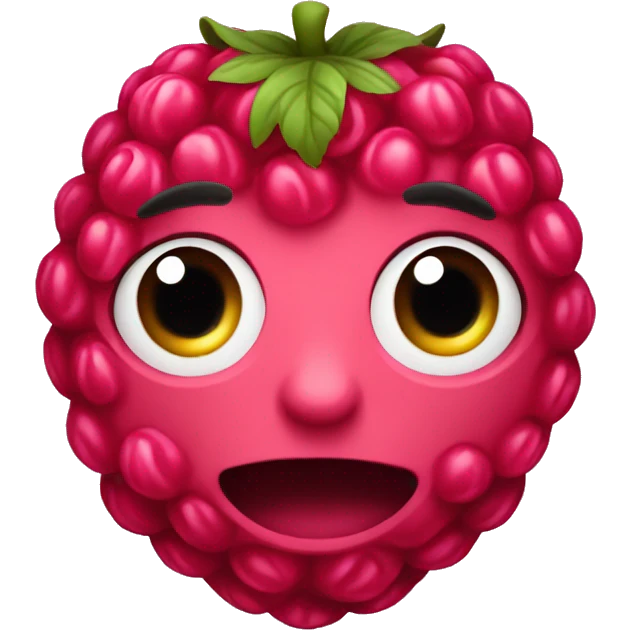 raspberry emoji