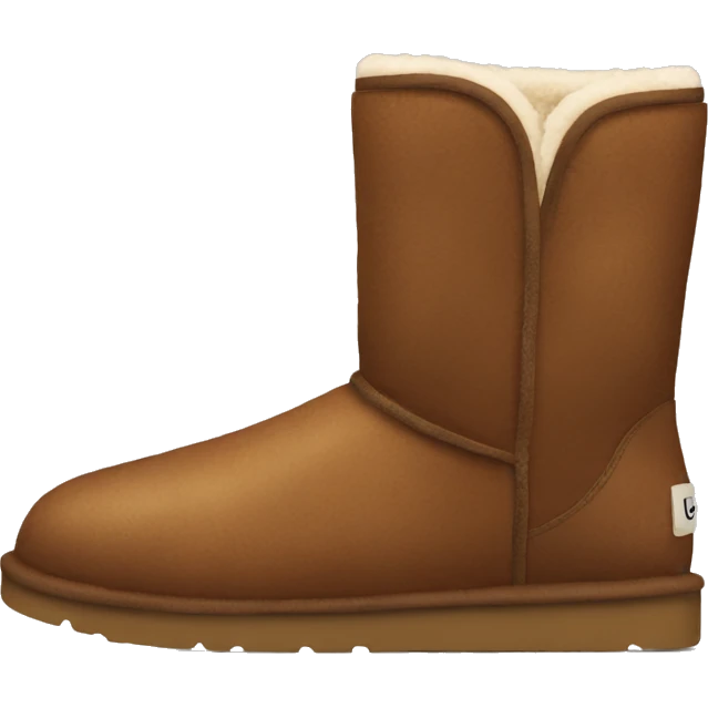 Brown ugg boots emoji