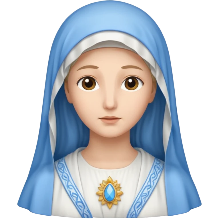 Virgem maria emoji