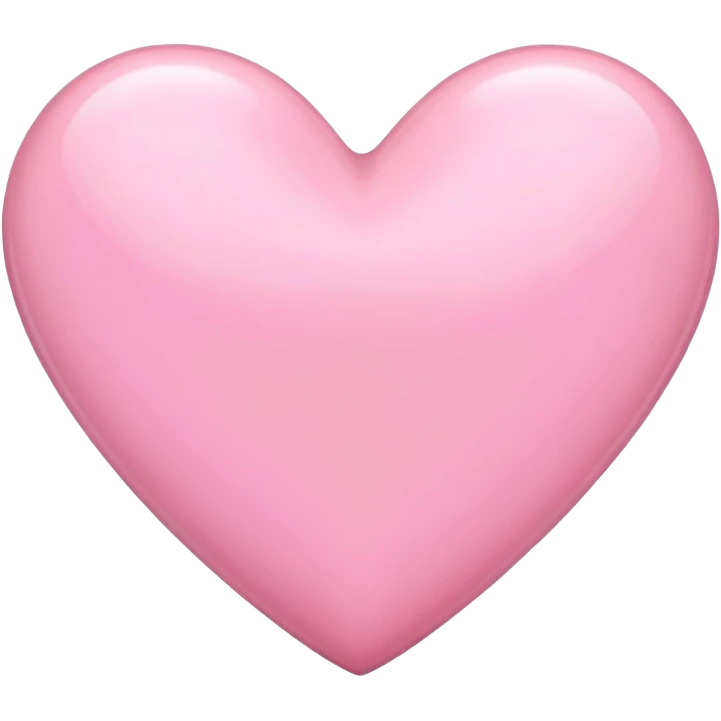 Baby pink heart  emoji