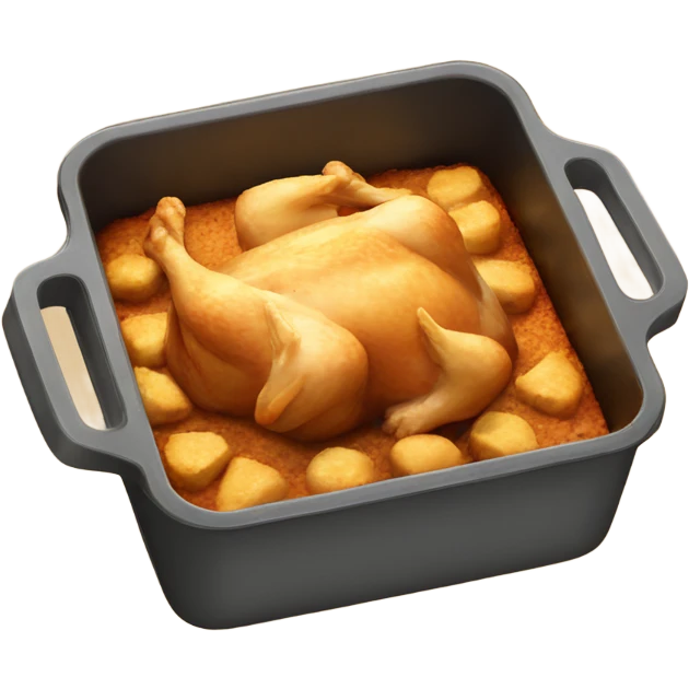 Chicken bake emoji