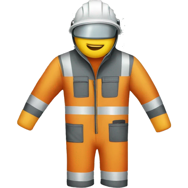 industrial Coverall  emoji