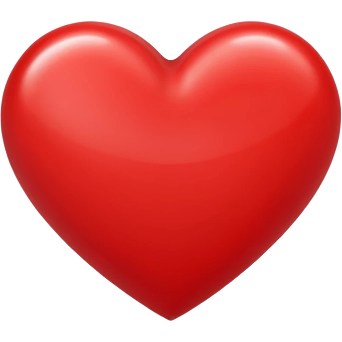 Corazón rojo emoji