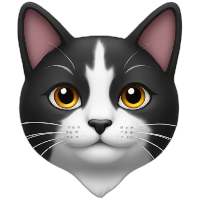 Cat in tuxedo emoji