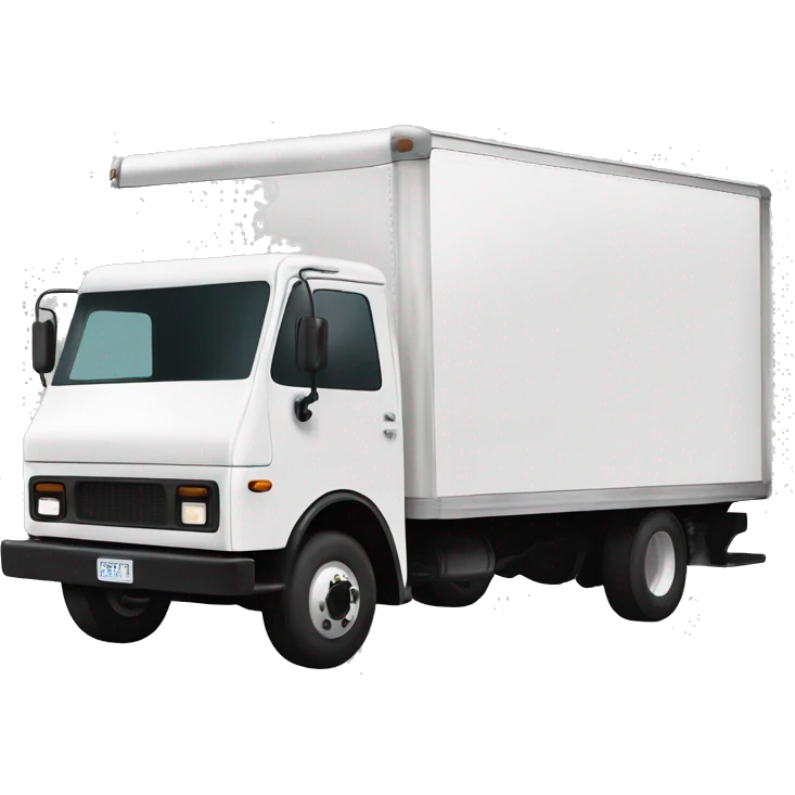 Box truck with “PGS” letters on the side emoji