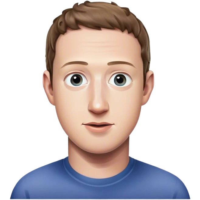 mark Zuckerberg but freaky emoji