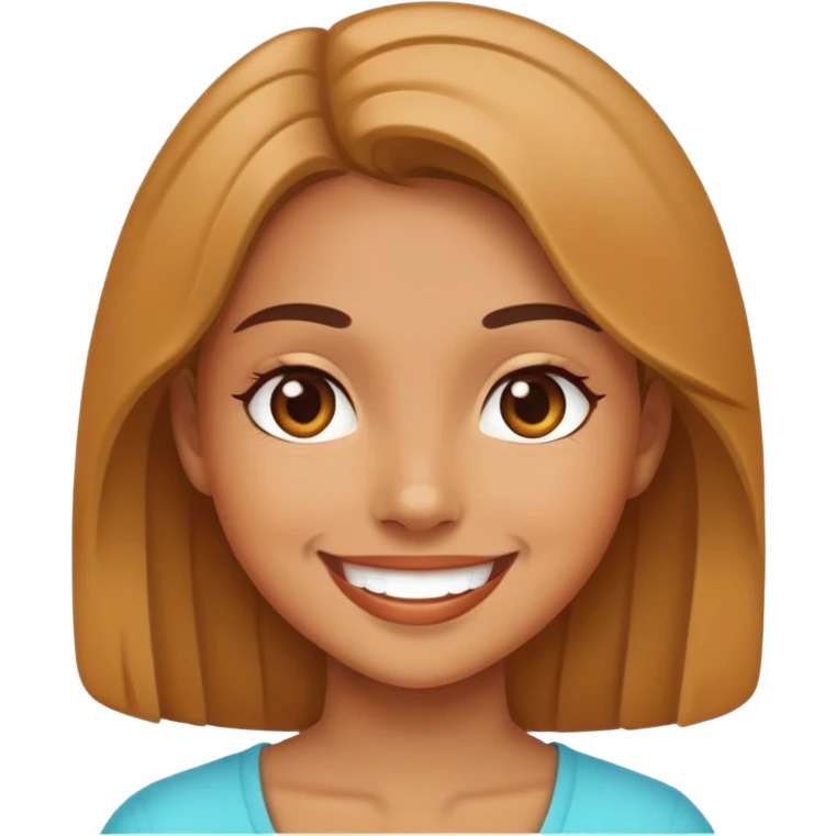 A girl emoji