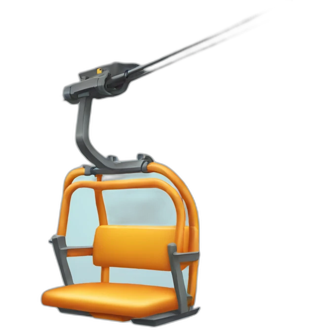 chair lift no background emoji