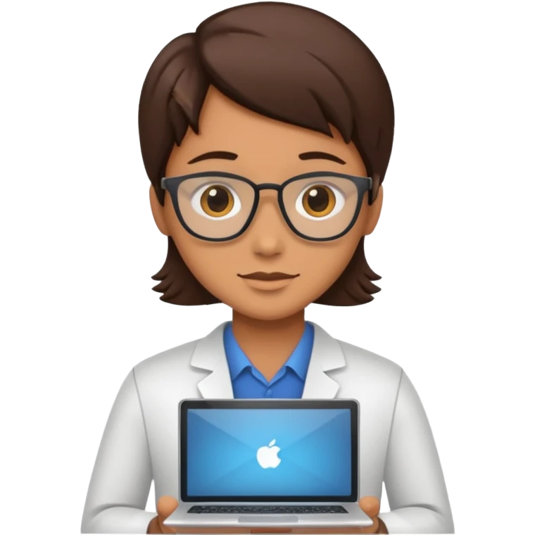 technologist with laptop emoji