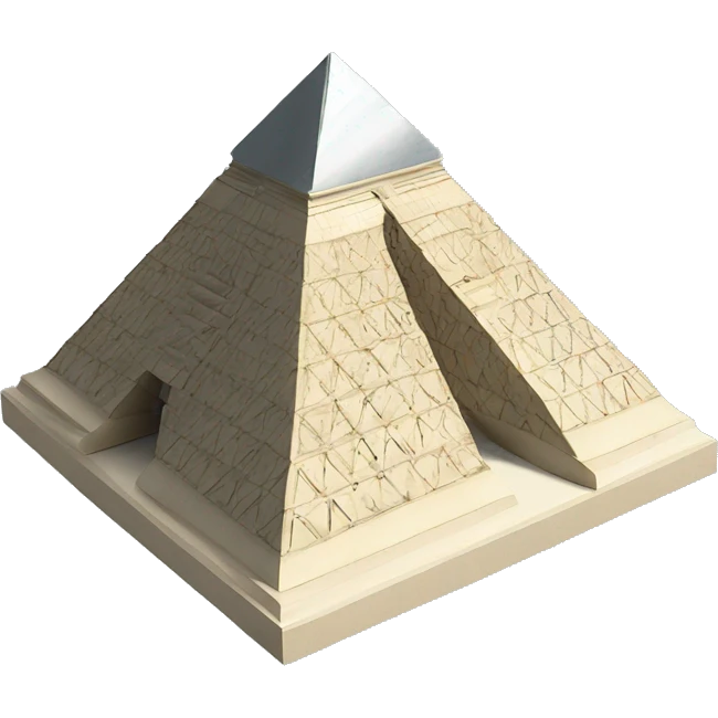 Louvre pyramid emoji