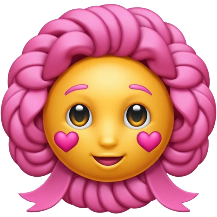 Lazo rosado emoji