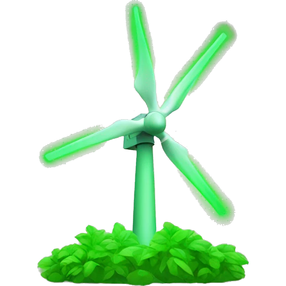 Green energy emoji