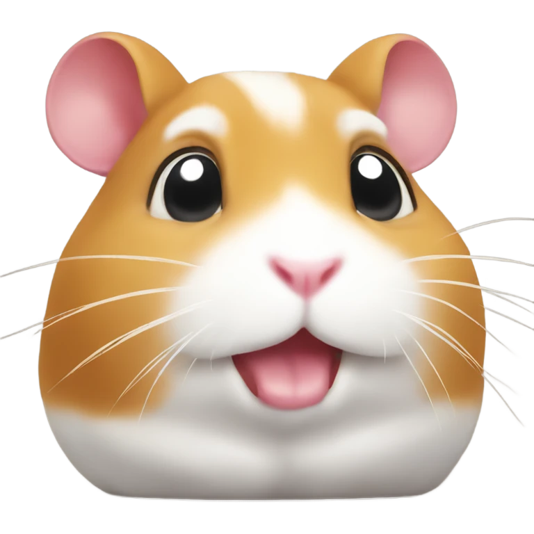 wow face on hamster emoji