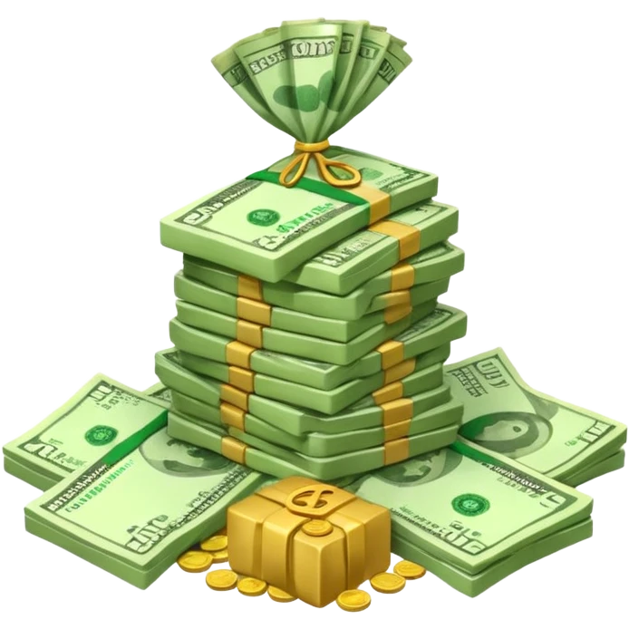 paca de billetes emoji