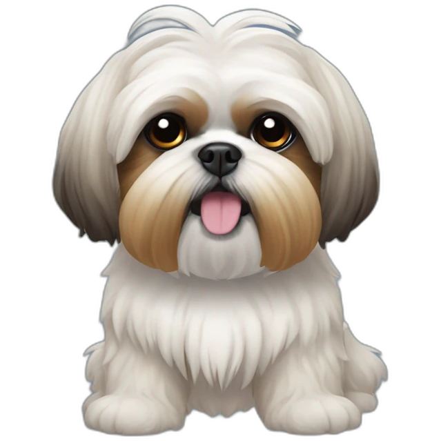 Shih tzu déguisement halloween emoji