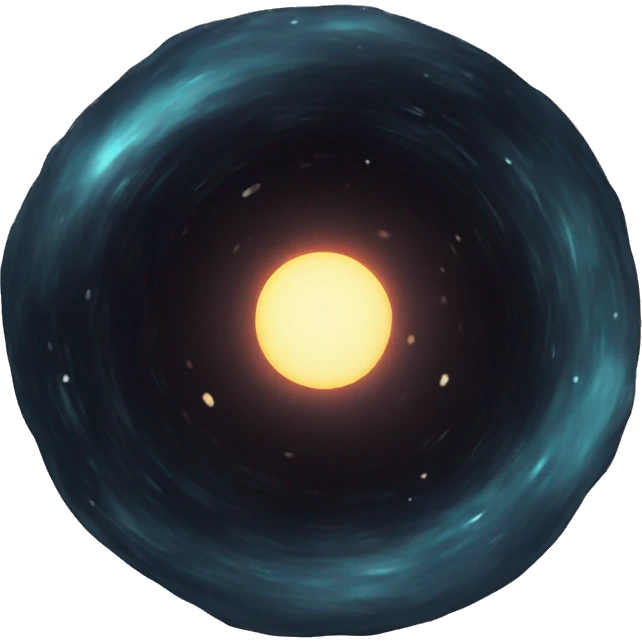 Black hole emoji
