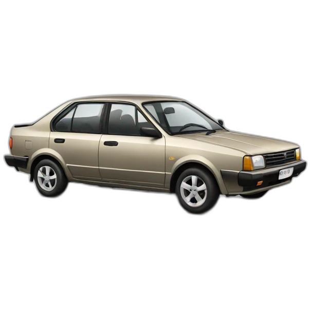 Car nissan sunny emoji