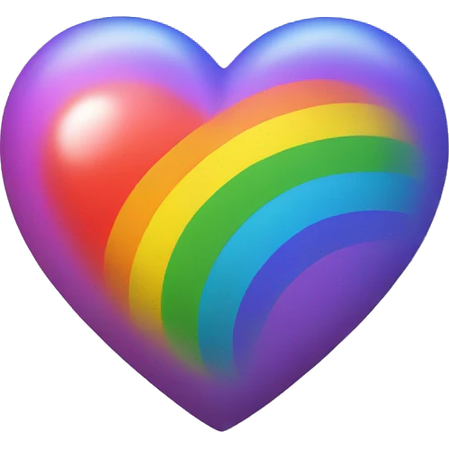 rainbow heart emoji