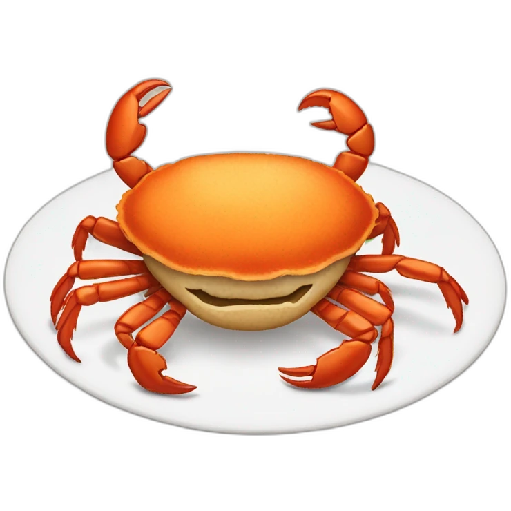 Crab cake emoji