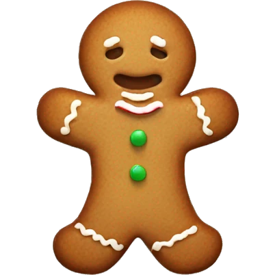 gingerbread cookie emoji
