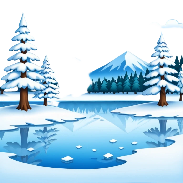 Frozen winter  emoji