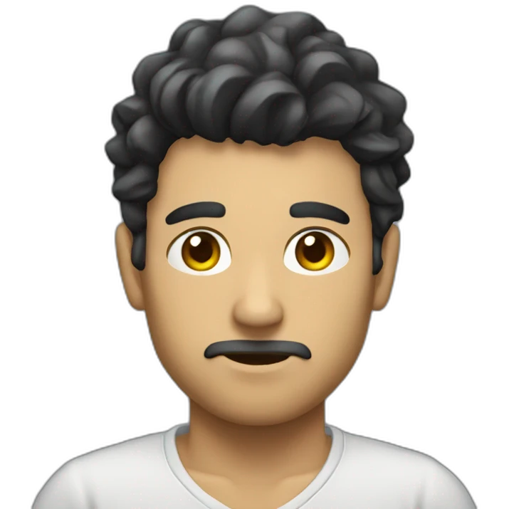 persona sin pelo trajeado emoji