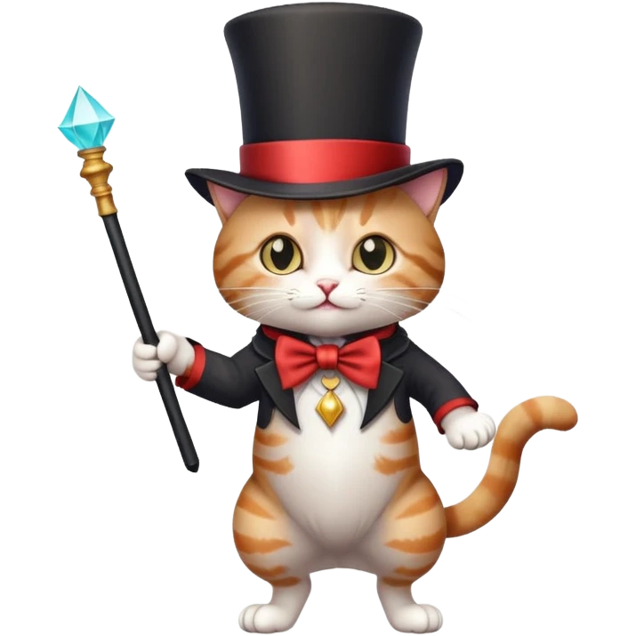magician cat emoji