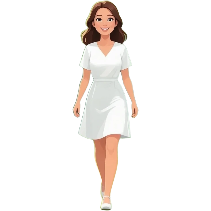 woman walk in nature emoji